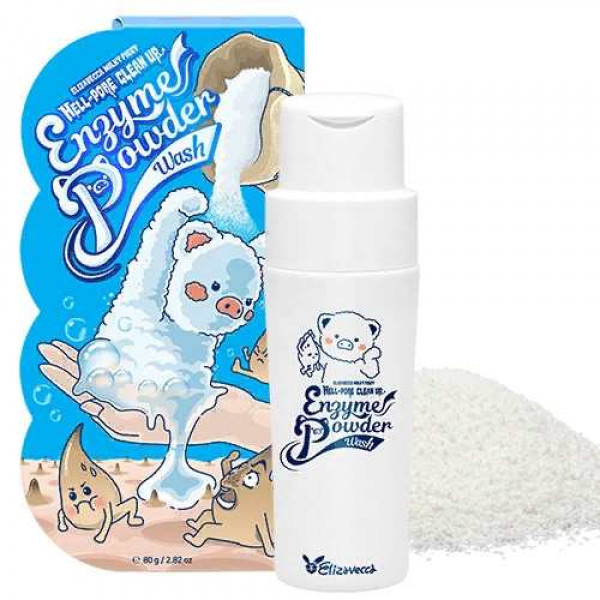 Elizavecca Очищающая энзимная пудра Milky Piggy Hell-Pore Clean Up Enzyme Powder Wash (80 г)
