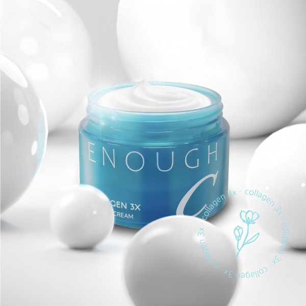 Enough Увлажняющий крем для лица с коллагеном Collagen 3X Moisture Cream (50 г)