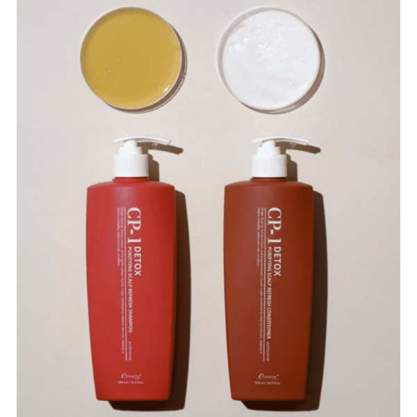Esthetic House Успокаивающий кондиционер для волос с экстрактом имбиря CP-1 Detox Purifying Scalp Refresh Conditioner (500 мл)