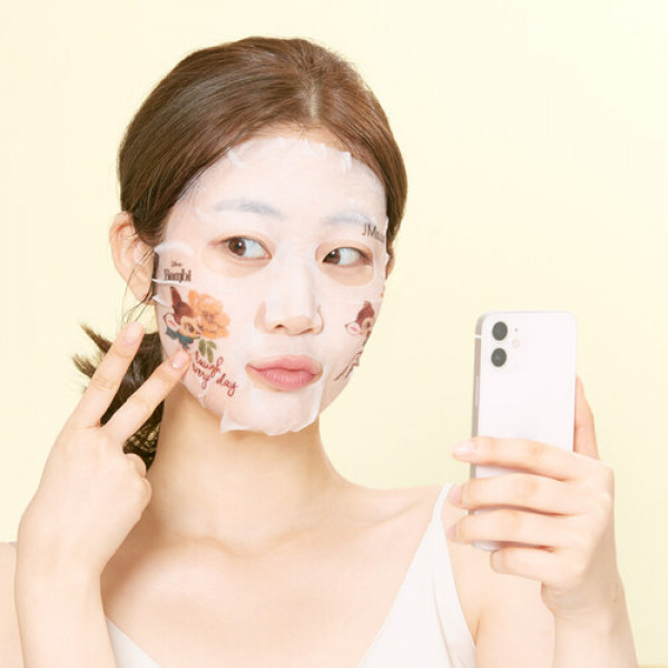 JMsolution Мультивитаминная тканевая маска для лица на основе облепихи Selfie Vital Vitamin Tree Fruit Mask (30 мл)