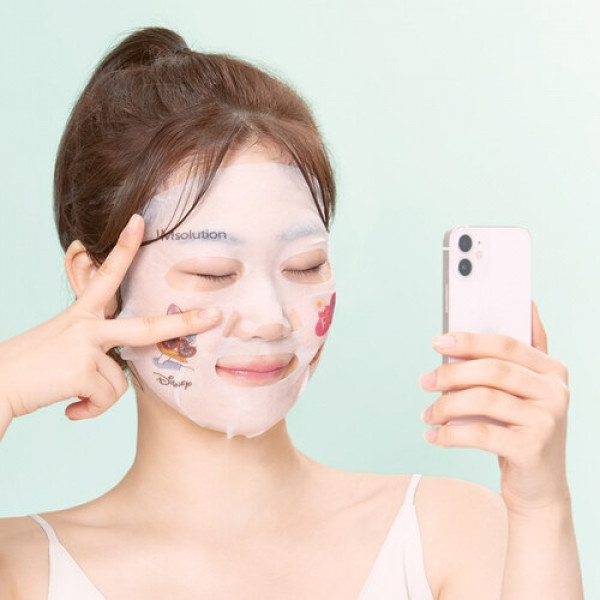 JMsolution Увлажняющая тканевая маска для лица с иерихонской розой Selfie Barrier Rose Of Jericho Mask (30 мл)