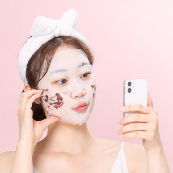 JMsolution Восстанавливающая тканевая маска для лица с экстрактом шиповника Selfie Vital Rosehip Mask (30 мл)