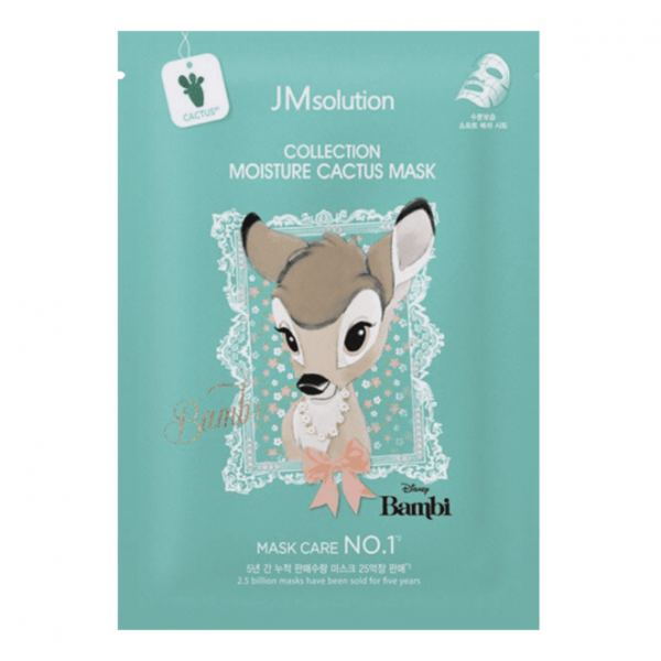 JMsolution Увлажняющая тканевая маска для лица с маслом кактуса Collection Moisture Cactus Mask (30 мл)