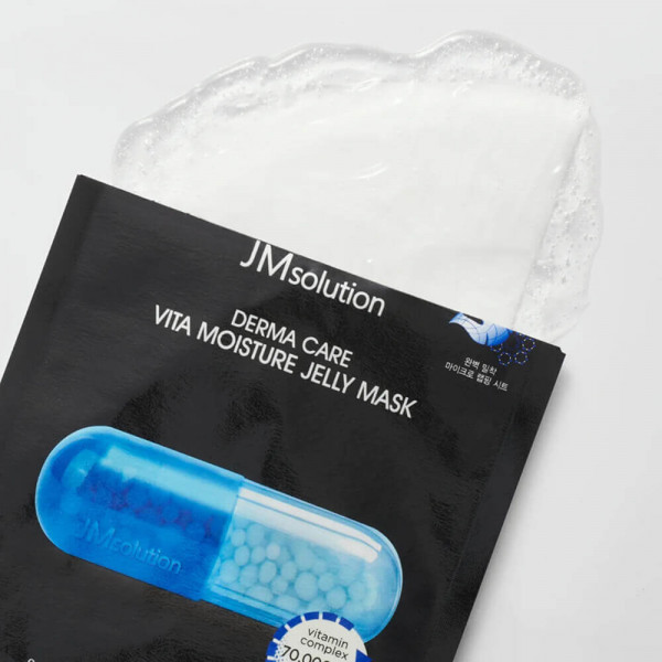 JMsolution Увлажняющая тканевая маска-желе для лица с гиалуроновой кислотой Derma Care Vita Moisture Jelly Mask (30 мл)