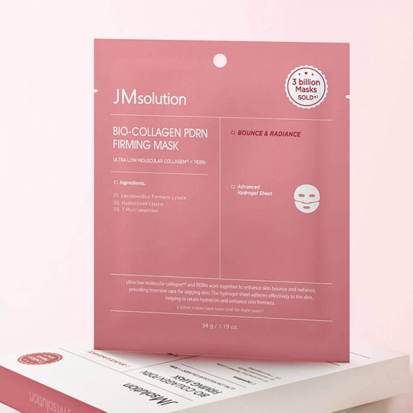 JMsolution Укрепляющая гидрогелевая маска для лица с PDRN и коллагеном Bio-Collagen PDRN Firming Mask (34 г)