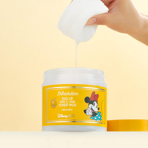 JMsolution Осветляющие тонер-пэды для лица с витамином C Duo Up Vita C Hya Toner Pads (70 шт)