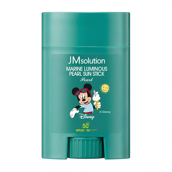 JMsolution Солнцезащитный стик для лица с экстрактом жемчуга и морской водой Marine Luminous Pearl Sun Stick SPF50+ PA++++ (21 мл)
