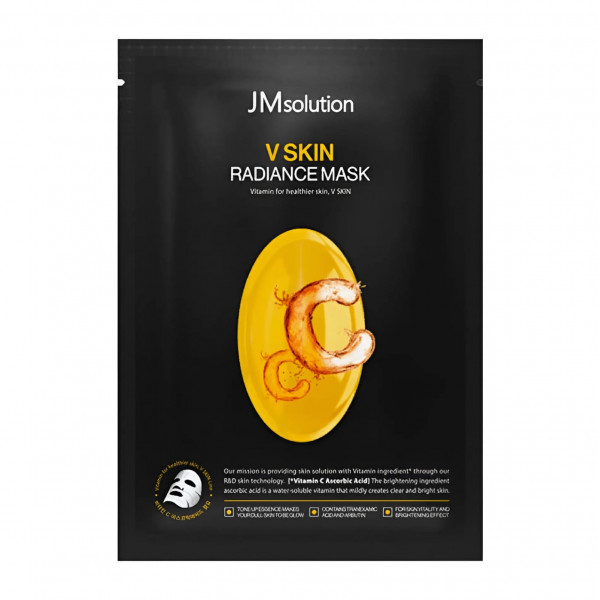 JMsolution Ревитализирующая тканевая маска для лица с антиоксидантами V Skin Radiance Mask (30 мл)