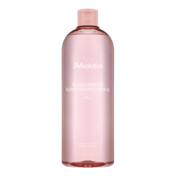 JMsolution Укрепляющий тонер для лица с экстрактом розы Glow Luminous Flower Firming Toner XL Rose (600 мл)