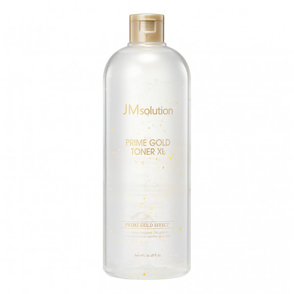 JMsolution Осветляющий тонер для лица с коллоидным золотом Prime Gold Toner XL (600 мл)