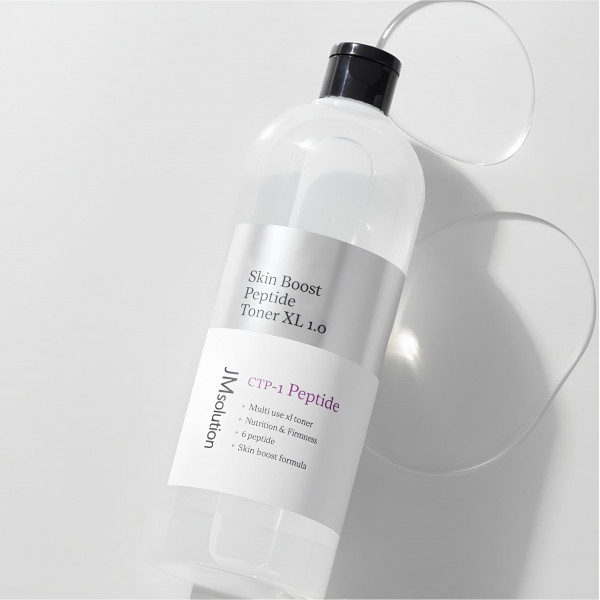JMsolution Антивозрастной тонер для лица с пептидами Skin Boost Peptide Toner XL 1.0 (600 мл)