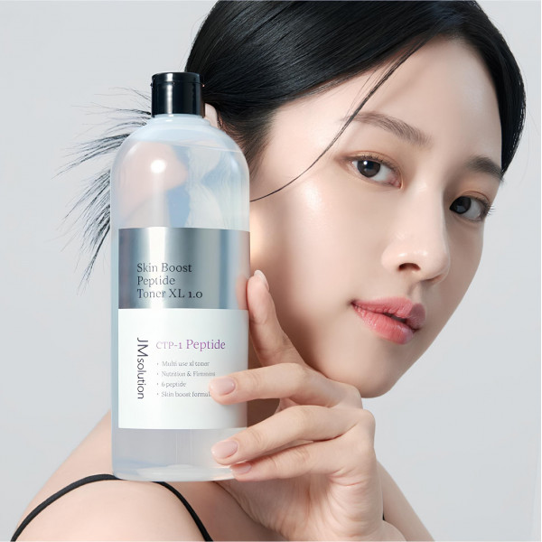 JMsolution Антивозрастной тонер для лица с пептидами Skin Boost Peptide Toner XL 1.0 (600 мл)