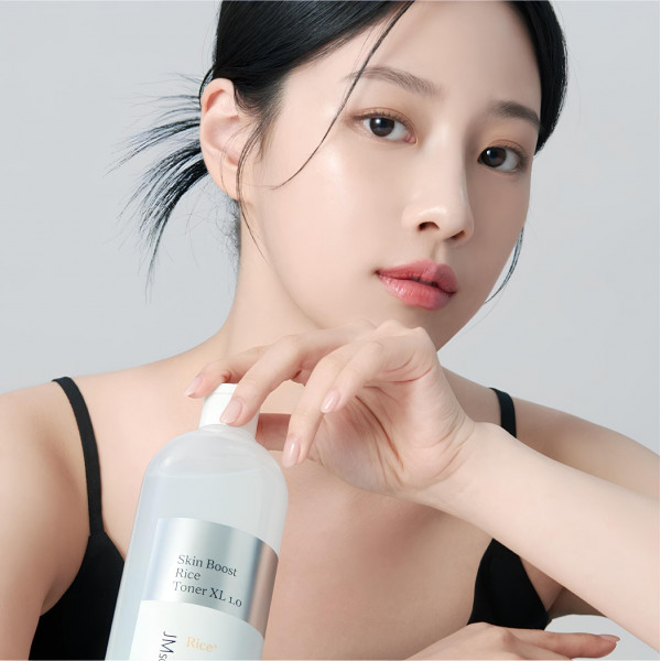 JMsolution Тонер с рисовой водой для интенсивного увлажнения и сияния лица Skin Boost Rice Toner XL 1.0 (600 мл)
