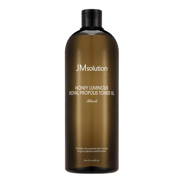 JMsolution Питательный тонер для лица с экстрактом прополиса Honey Luminous Royal Propolis Toner XL Black (600 мл)
