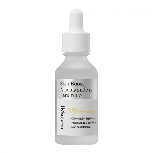 JMsolution Поросуживающая сыворотка для лица с ниацинамидом Skin Boost Niacinamide 15 Serum 1.0 (30 мл)