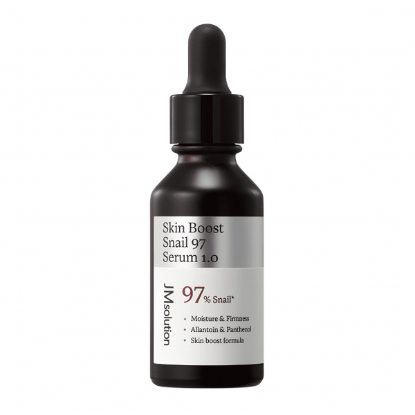 JMsolution Регенерирующая сыворотка для лица с муцином улитки Skin Boost Snail 97 Serum 1.0 (30 мл)