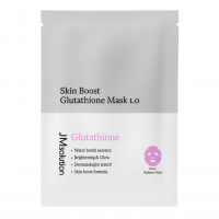 JMsolution Антиоксидантная тканевая бустер-маска для лица с глутатионом Skin Boost Glutathione Mask 1.0 (30 мл)