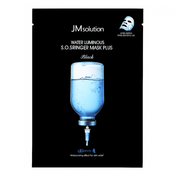 JMsolution Ультраувлажняющая тканевая маска для лица с гиалуроновой кислотой Water Luminous S.O.S. Ringer Mask Plus (30 мл)