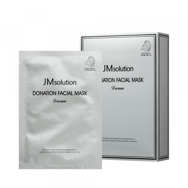 JMsolution Тканевая маска для осветления кожи с пептидами Donation Facial Mask Dream (30 мл)