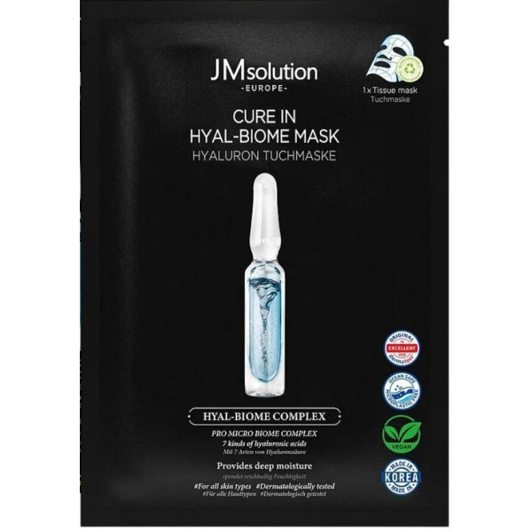 JMsolution Лечебная маска с пробиотиками Cure In Hyal-Biome Mask (30 мл)