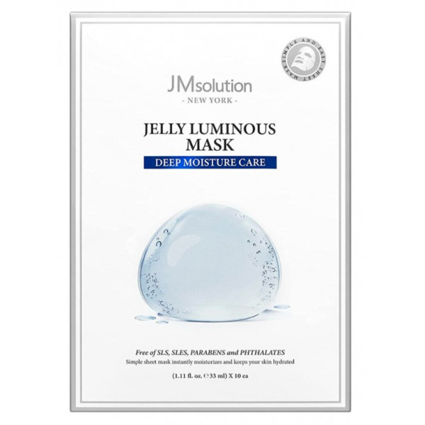 JMsolution Маска для глубокого увлажнения и сияния кожи Jelly Luminous Mask (33 мл)