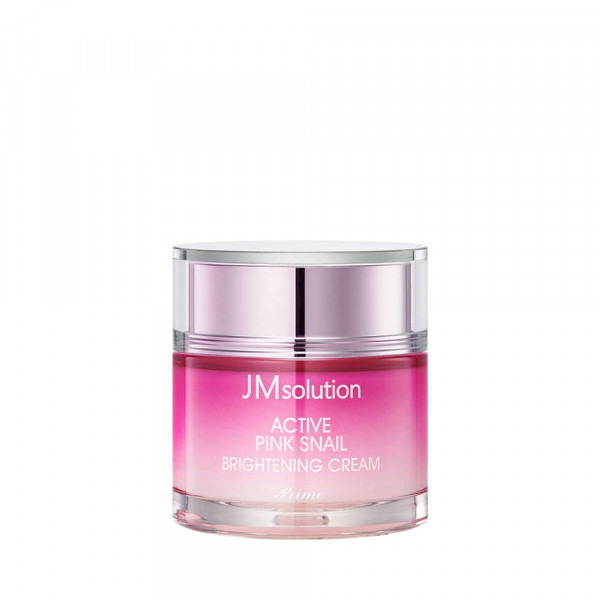 JMsolution Крем с муцином улитки для сияния кожи Active Pink Snail Brightening Cream (60 мл)