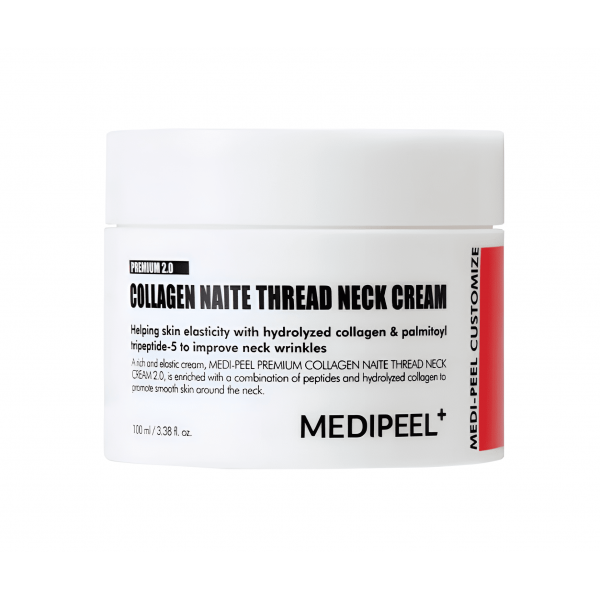 MEDI-PEEL Моделирующий крем для шеи и зоны декольте с пептидами и коллагеном Naite Thread 2.0 Premium Collagen Naite Thread Neck Cream (100 мл) 