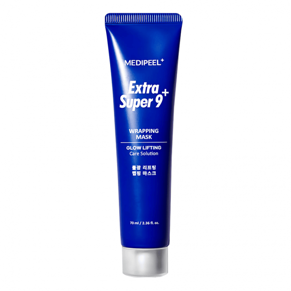 MEDIPEEL⁺ Поросуживающая маска-пленка для лица с кислотами Extra Super 9 Plus Water Glow Lifting Wrapping Mask (70 мл)