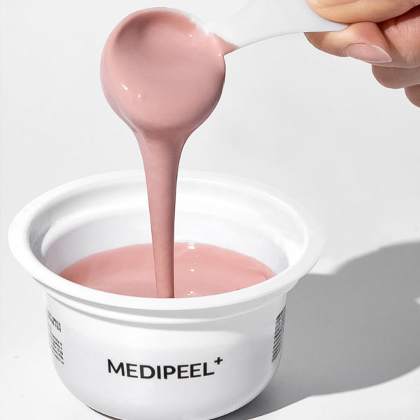 MEDIPEEL⁺ Восстанавливающая альгинатная маска для лица с коллагеном Vegan Red Lacto Collagen Modeling Cup Pack (28 г)