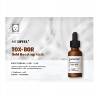 MEDIPEEL⁺ Восстанавливающая тканевая лифтинг-маска для лица с золотом Tox-Bor Gold Boosting Mask (25 мл)