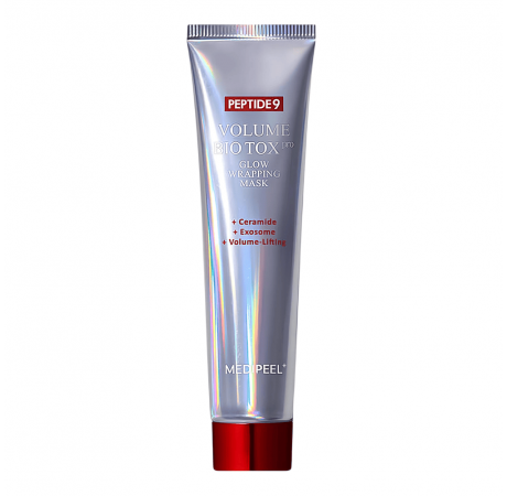 MEDIPEEL⁺ Антивозрастная маска-пленка для лица с пептидами и волюфилином Volume Bio Tox Glow Wrapping Mask Pro (70 мл) 