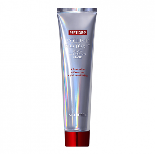 MEDIPEEL⁺ Антивозрастная маска-пленка для лица с пептидами и волюфилином Volume Bio Tox Glow Wrapping Mask Pro (70 мл) 