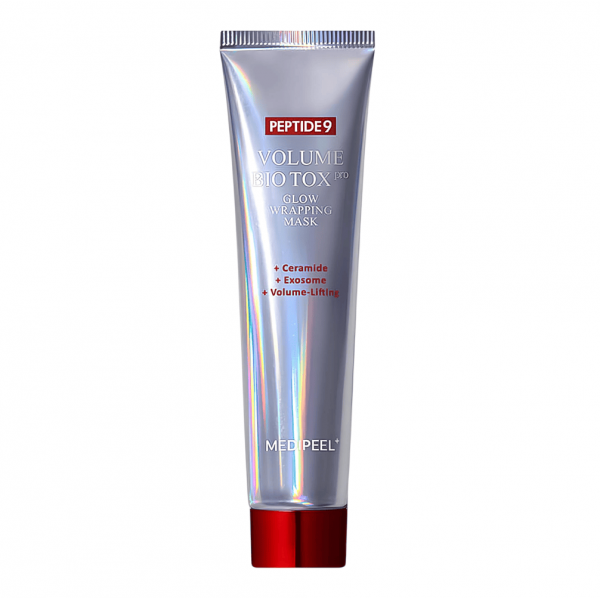 MEDIPEEL⁺ Антивозрастная маска-пленка для лица с пептидами и волюфилином Volume Bio Tox Glow Wrapping Mask Pro (70 мл) 