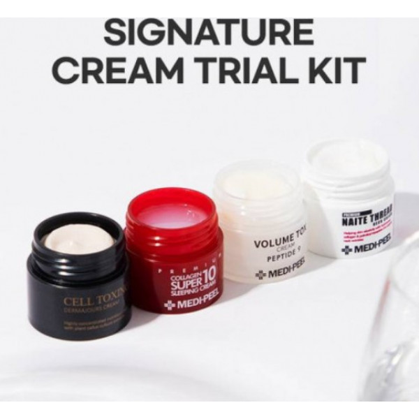 MEDI-PEEL Омолаживающий набор кремов Signature Cream Trial Kit (10 мл * 4)