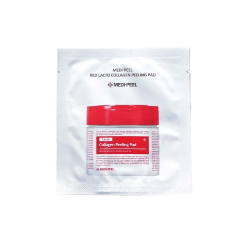 MEDI-PEEL Пилинг-пэд с коллагеном и бифидобактериями Red Lacto Collagen Peeling Pad (1 шт)