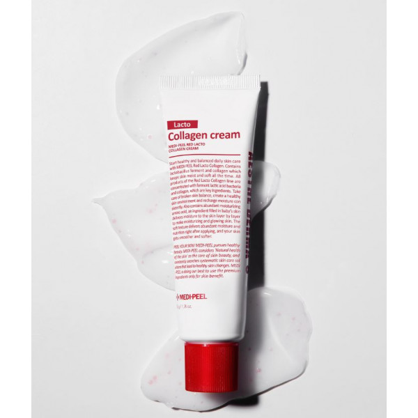 MEDI-PEEL Укрепляющий крем для лица с коллагеном и лактобактериями Red Lacto Collagen Cream (50 г)