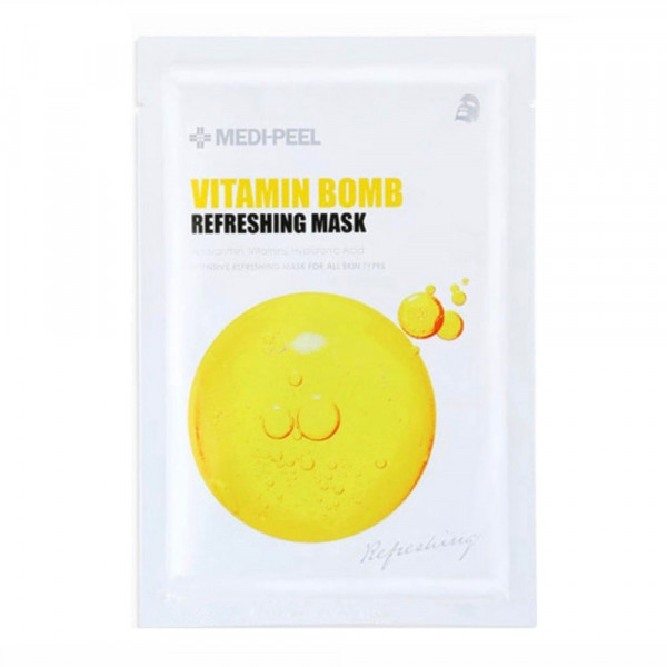 MEDI-PEEL Освежающая маска с витаминным комплексом Vitamin Bomb Refreshing Mask (25 мл)