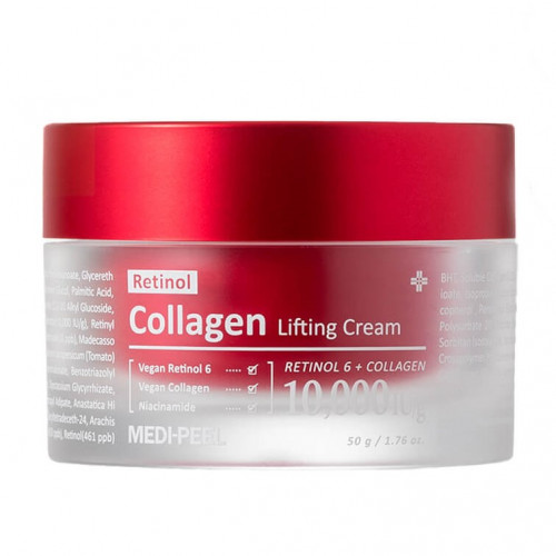 MEDIPEEL⁺ Двухфазный лифтинг-крем для лица с ретинолом и коллагеном Retinol Collagen Lifting Cream (50 мл)