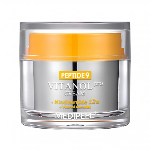 MEDI-PEEL Лифтинг-крем для лица с пептидами и 12% ниацинамида Peptide 9 Vitanol PRO Cream (50 мл) 