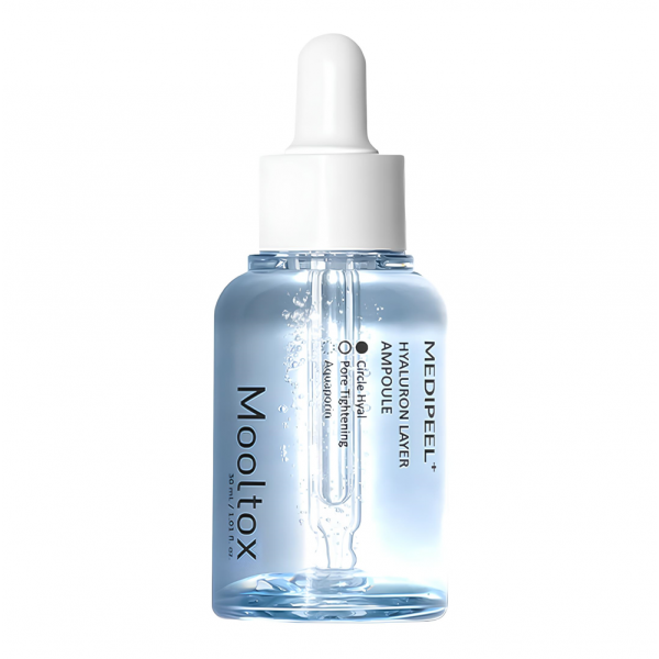 MEDIPEEL⁺ Ультраувлажняющая сыворотка для упругости кожи лица Hyaluronic Acid Layer Mooltox Ampoule (30 мл)