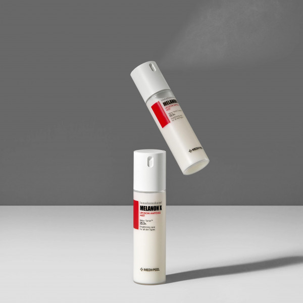 MEDIPEEL⁺ Осветляющий тонер-мист для лица с липосомами Melanon X Liposome Ampoule Mist (100 мл)