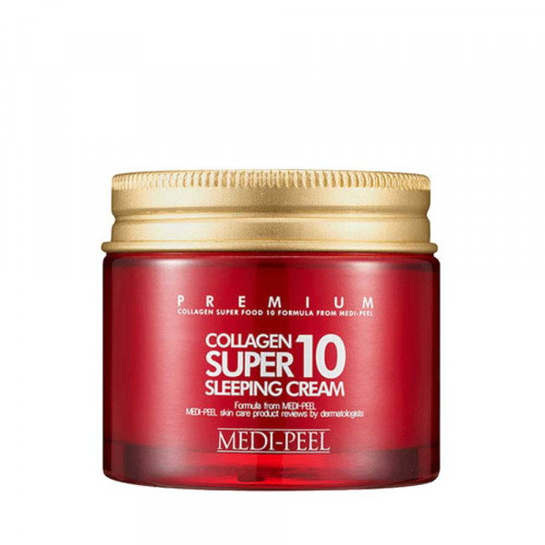 MEDI-PEEL Омолаживающий ночной крем для лица с коллагеном Collagen Super10 Sleeping Cream (70 мл)