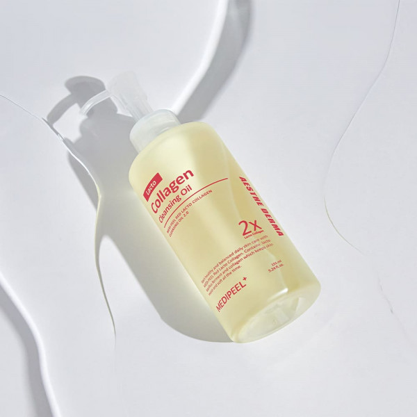 MEDIPEEL⁺ Гидрофильное масло для лица с пробиотическим комплексом Red Lacto Collagen Cleansing Oil 2.0 (155 мл) 