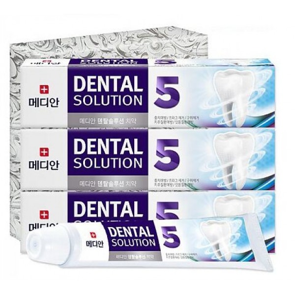 Median  Зубная паста комплексного действия Dental Solution Five Toothpaste (150 мл)