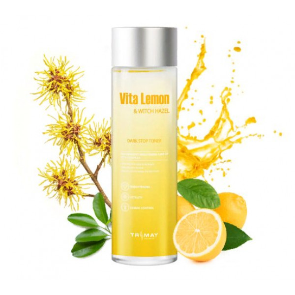 TRIMAY Тонер для сияния кожи с витаминами и гамамелисом Glutathion & Witch Hazel Dark Stop Toner (210 мл)