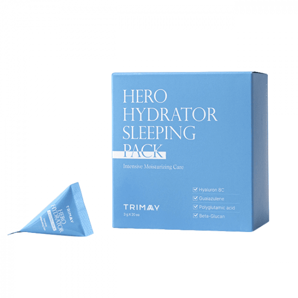 TRIMAY Ночная маска для интенсивного увлажнения кожи Hero Hydrator Sleeping Pack (3 г)