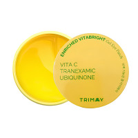 TRIMAY Осветляющие гидрогелевые патчи для век с витамином С, транексамовой кислотой и коэнзимом Q10 Enriched Vitabright Gel Eye Patch (60 шт)