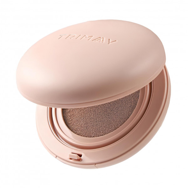 TRIMAY Стойкий увлажняющий кушон для лица "Светло-бежевый" Perfect Cover Air Fit Cushion SPF40 PA++ 01 (15 мл)