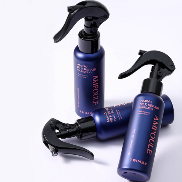 TRIMAY Спрей-сыворотка для восстановления волос с кератином Amino Silk Repair Hair Spray Ampoule (100 мл)