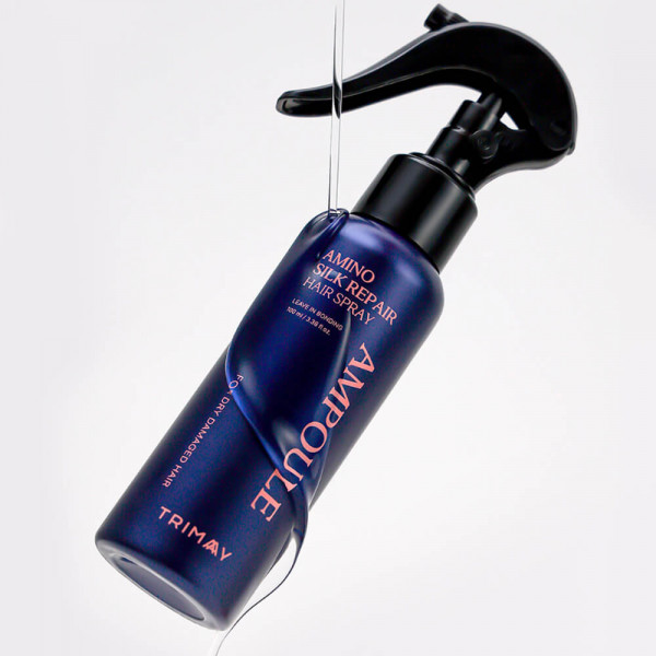 TRIMAY Спрей-сыворотка для восстановления волос с кератином Amino Silk Repair Hair Spray Ampoule (100 мл)